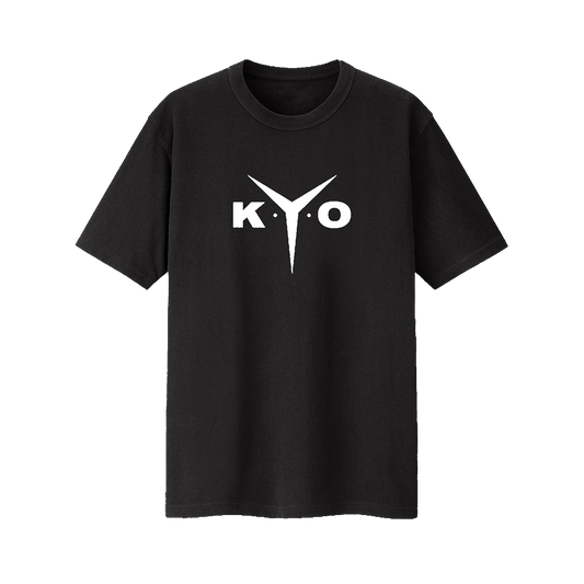 T-SHIRT NOIR  "LOGO KYO"