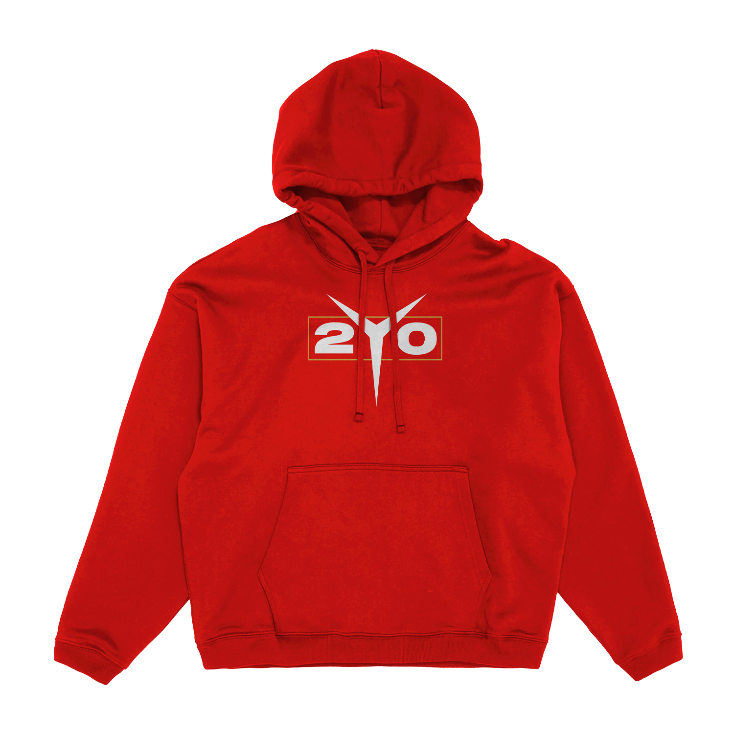 HOODIE ROUGE SPÉCIAL TOURNÉE "20 ANS - LE CHEMIN"