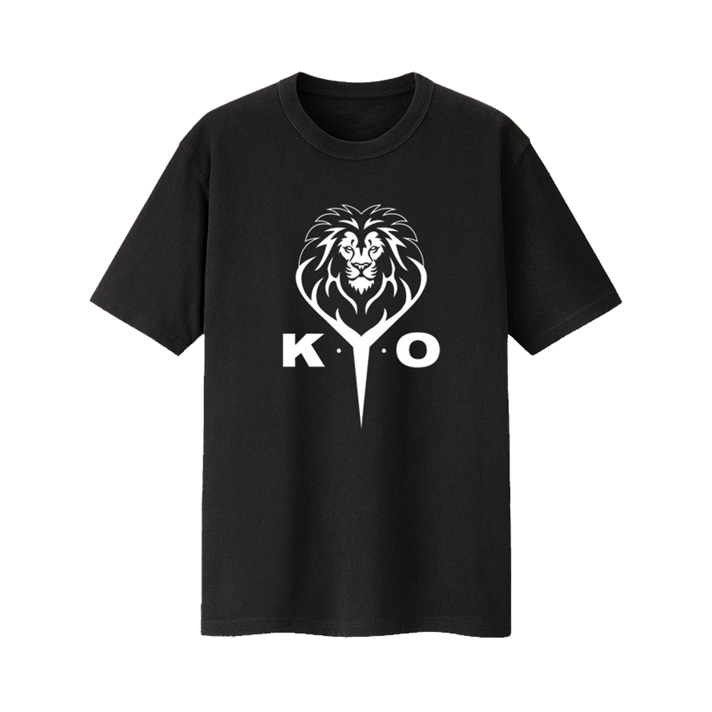 T-SHIRT NOIR  "LA PART DES LIONS"